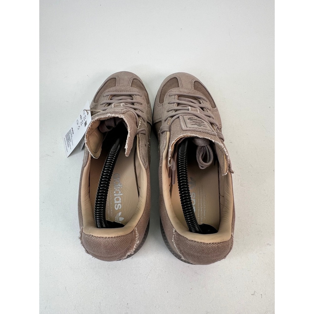 Adidas BW Army Sneakers Brown Leather Canvas Casual Shoes JR3724 Women's‎ Size 8 - Picture 7 of 8